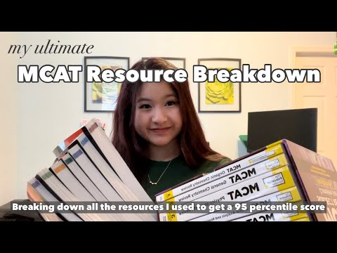 My ULTIMATE MCAT Resource Breakdown | MUST HAVE resources from a 95-percentile scorer
