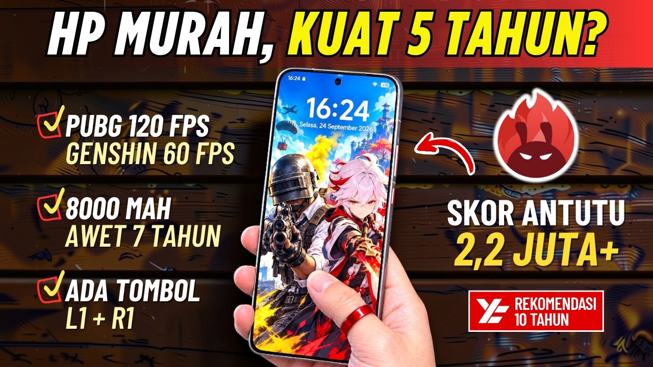 TOP 5 HP GAMING (MURAH) BUAT 5 TAHUN KE DEPAN!