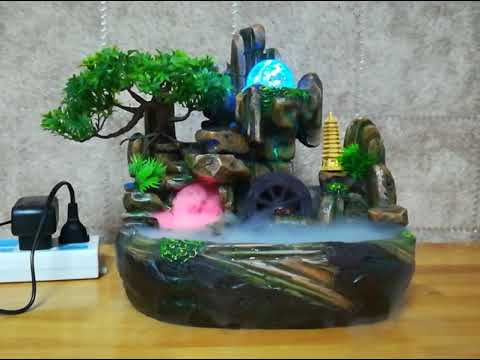 LX1712 indoor water fountain assembling and Display.