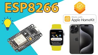 Download the video "ESP8266 HomeKit Tutorial Apple Homekit, Siri Apple watch Lamp control with Siri and Homekit"