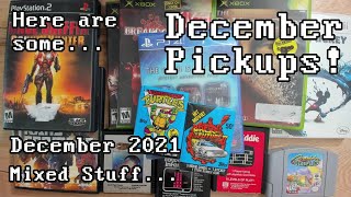 Here are some December Pickups!