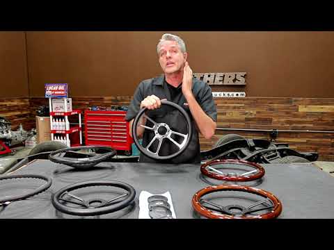 BROTHERS 1947-87 Chevy & GMC Custom Billet Steering Wheels