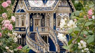 Royal Interior Velvet Texture Realm in Realism: When Baroque Meets Hyperrealism