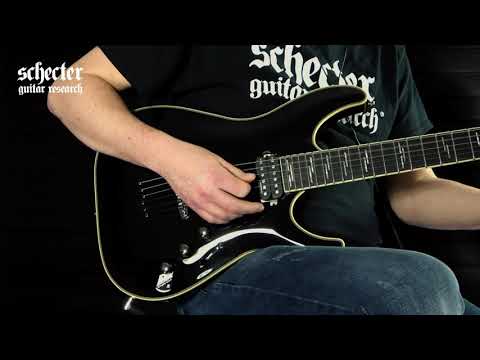 Schecter C-1 Blackjack Electric Guitar - Gloss Black Finish Bild 13
