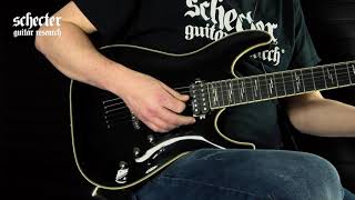 Video thumbnail for Schecter Blackjack C-1 by SchecterGuitarsUK