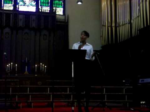 Candyce Jones singing Praise is What I Do