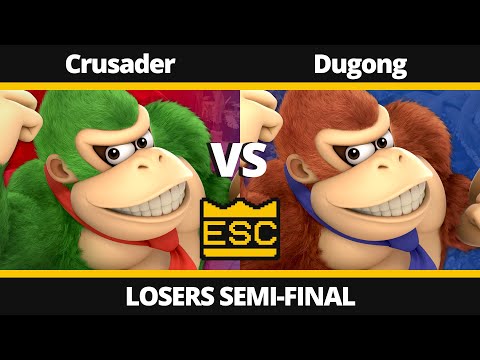 ESC 72 - Losers Semi-Final - Crusader Vs. Dugong - Donkey Kong Only SSBU Tournament
