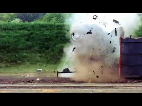 Car Crash at 120 MPH (Super Slow Motion)