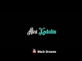 Kannana kanne - Alai kadalin naduve💞 status 💙 | Black Screen🖤