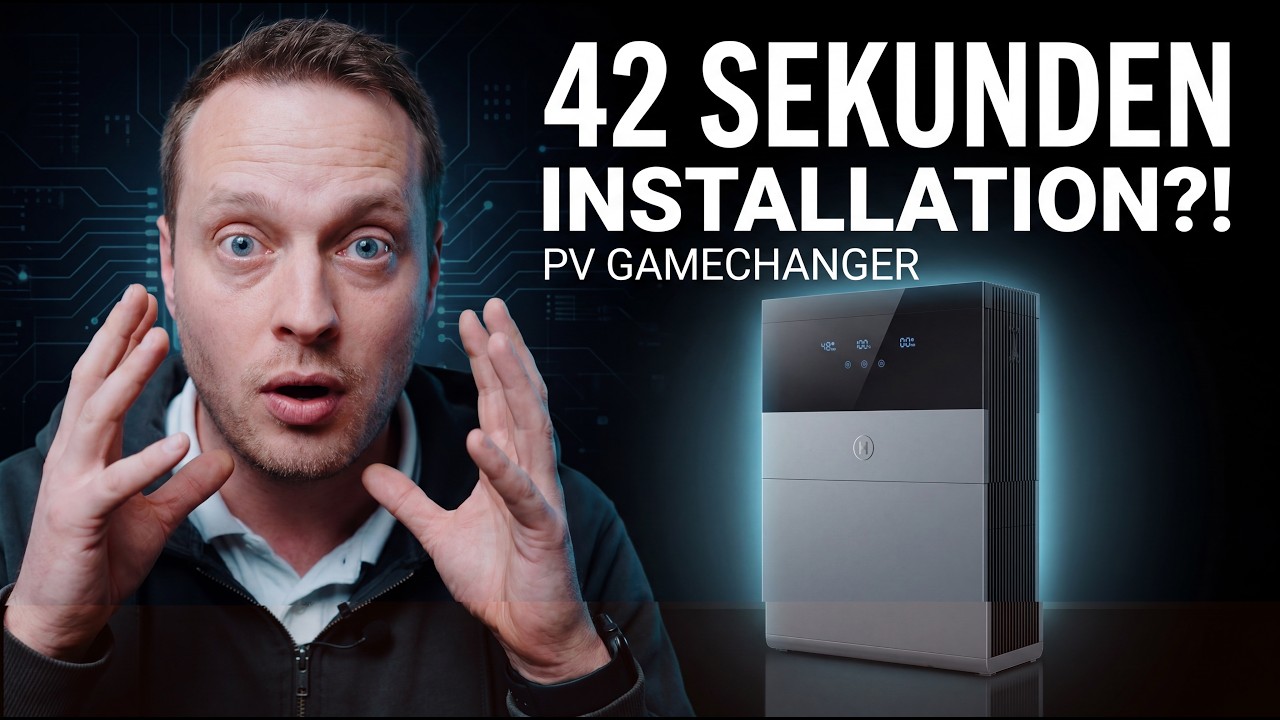 PV GAMECHANGER? ⚡ Dieses System baut sich FAST VON ALLEIN!