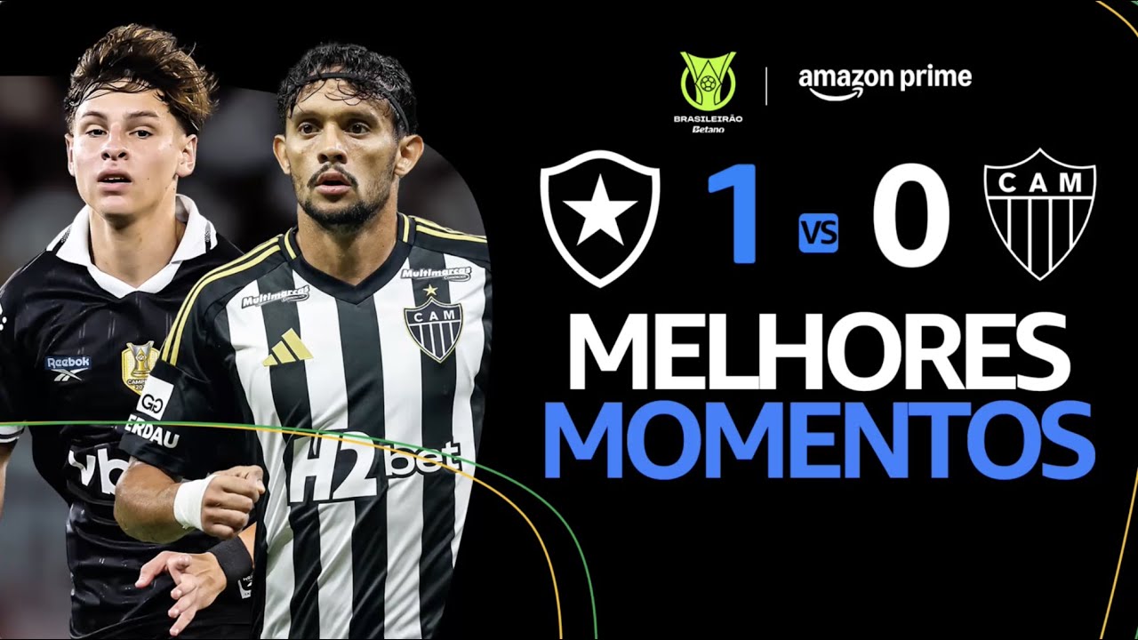 VÍDEO | Gol e melhores momentos da vitória do Botafogo sobre o Atlético-MG pelo Brasileirão-2025 VÍDEO | Gol e melhores momentos da vitória do Botafogo sobre o Atlético-MG pelo Brasileirão-2025