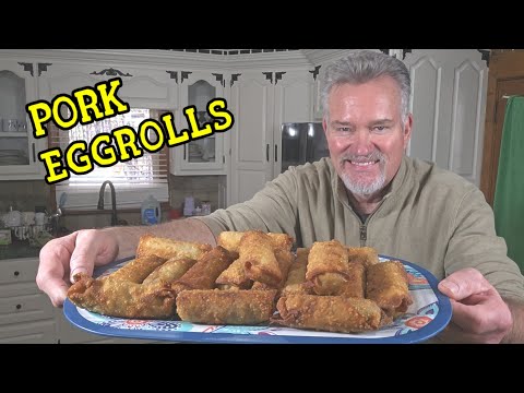 PORK EGGROLLS💥💯...Try Something different! #eggrolls #chineserecipe