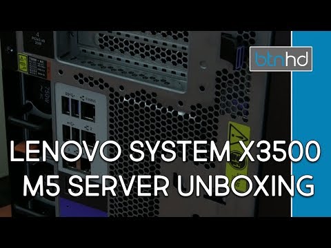 Lenovo System x3500 M5 Server Unboxing!