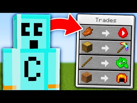 Jagster - Minecraft, But YouTubers Trade OP Items...