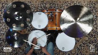 Video thumbnail for Sabian 18" HHX Evolution O-Zone Crash Cymbal - 1163g (11800XEB-1051622J) by Memphis Drum Shop