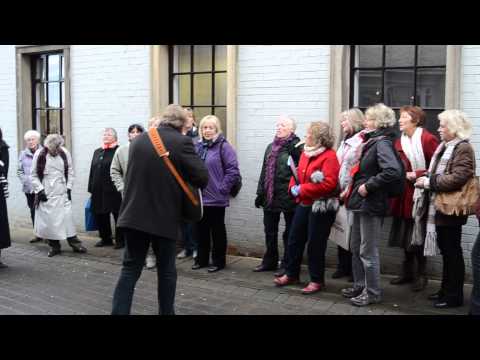 Flashmob - Finkle Street Singers - Nelson Mandela tribute, 
