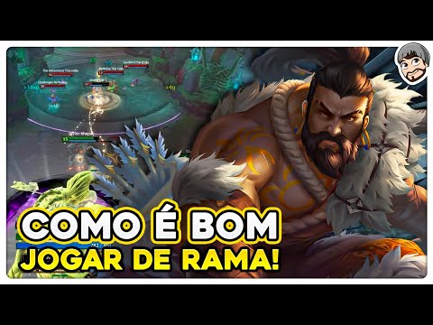 Raminha é um dos MELHORES CAÇADORES! RAMA ADC - Conquista