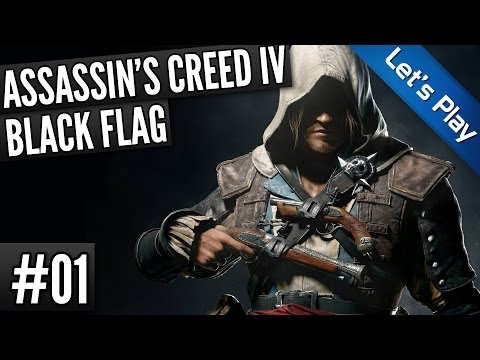 Let's Play Assassin's Creed 4: Black Flag #01 - Schiffsbruch [deutsch / german]