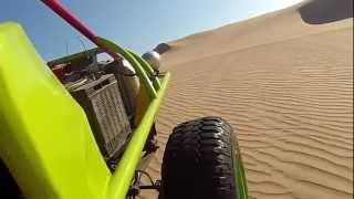 preview picture of video 'Lederhosening - Sandboarding in the Atacama Desert, Huacachina, Peru'