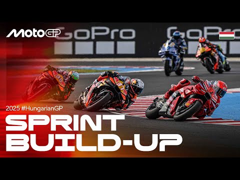 MotoGP Sprint Build Up at the 2025 Hungarian GP