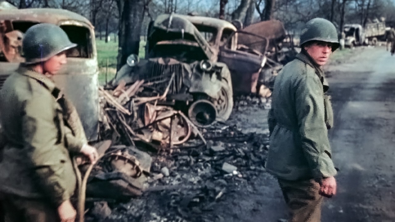 Rare Color Footage of the Defeat of the Wehrmacht | UNCENSORED