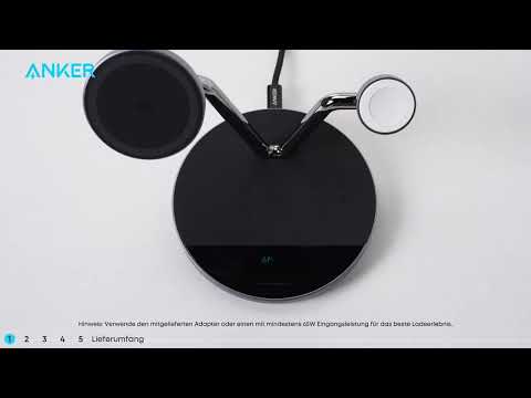 So verwendest du das Anker Prime MagSafe-kompatible Ladegerät 3-in-1