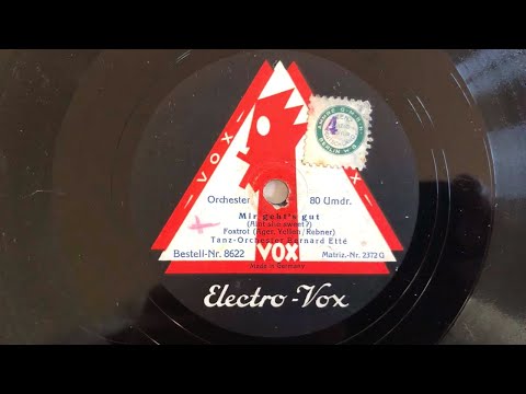 BERLIN JAZZ: Ain't She Sweet - BERNARD ETTÉ - Berlin 1928