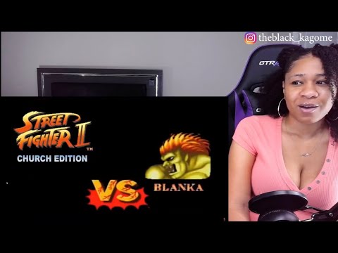 WHO WOULD THINK OF THIS?!! LMAO!! | STREET FIGHTER II - THE CHURCH EDITION | reaction