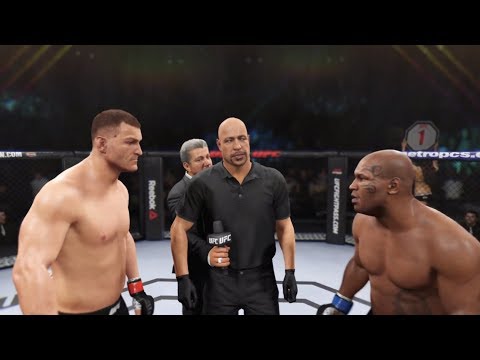 Stipe Miocic vs. Mike Tyson (EA Sports UFC 2) - CPU vs. CPU 🥊