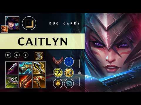 Caitlyn ADC vs Samira - EUW Grandmaster Patch 26.03