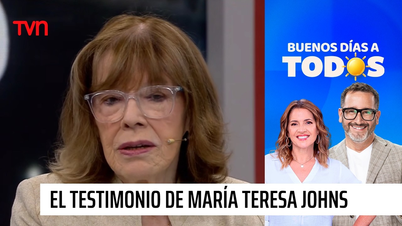 Revive la entrevista a María Teresa Johns: 