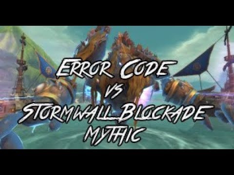 Error Code vs Stormwall Blockade Mythic