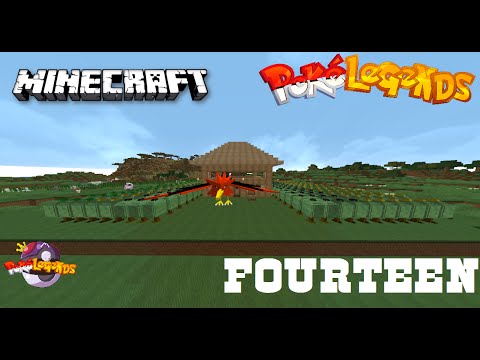 PokeLegends SMP Episode 14 Pixelmon 3.4 (Catching and Beating Bosses)