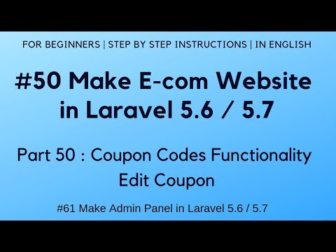 7 Make Admin Panel in Laravel 5 6 | Display Error Message on Login Failure | Logout Process
