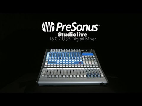 PreSonus StudioLive 16.0.2 USB Digital Mixer | Gear4music