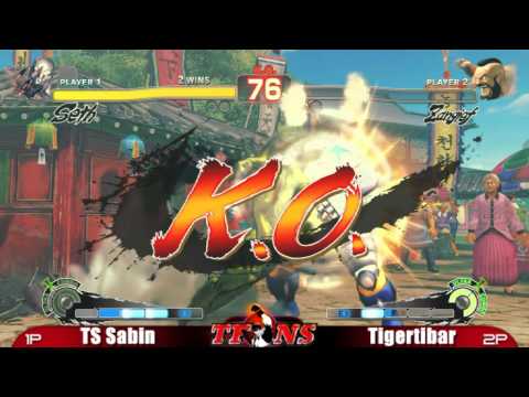 TS Sabin vs Tigertibar SSF4 Singles SFSU @ TFNS