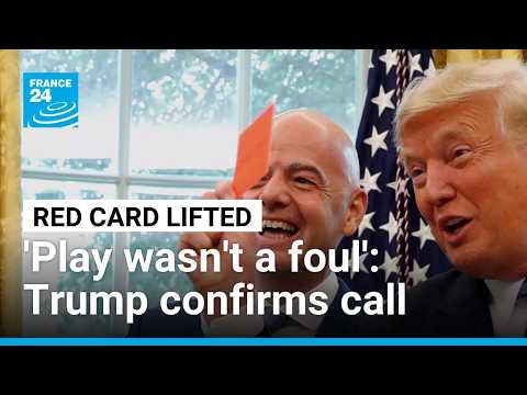 Trump confirms call at centre of red card controversy 'with massive political consequences'