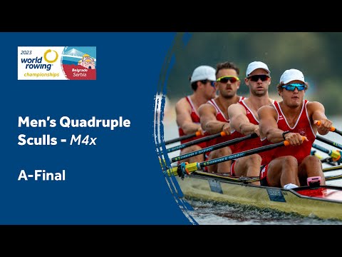 2023 World Rowing Championships - Men's Quadruple Sculls - A-Final