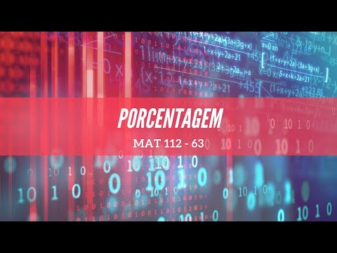 (MAT 112) EXERCÍCIO 63 - Porcentagem