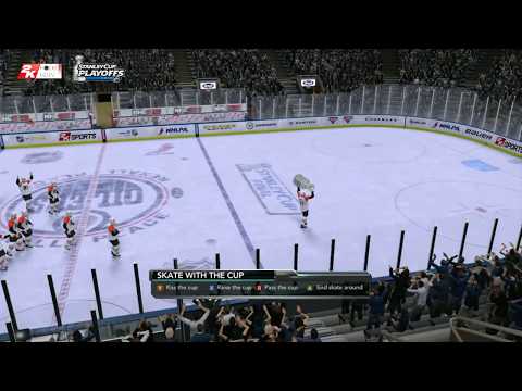NHL 2K10 Stanley Cup Final: FLYERS vs OILERS (2011/12 season) 1080p