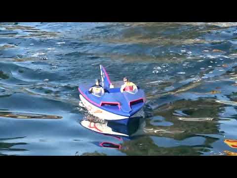 The Batboat Fixed Rudder Run