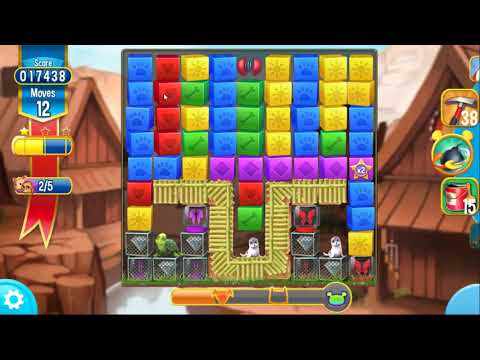 Pet Rescue Saga Level 3679 - NO BOOSTERS | SKILLGAMING ✔️