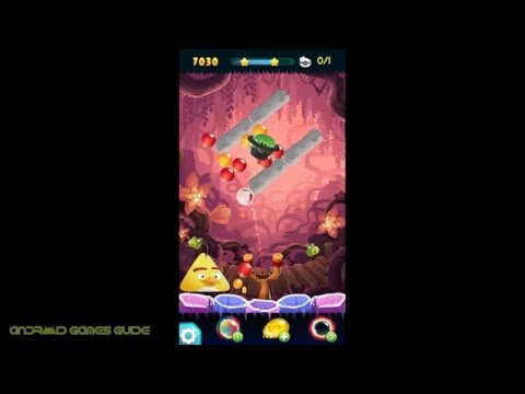 Angry Birds POP Bubble Shooter: Level 34: Walkthrough (3 STARS) HD