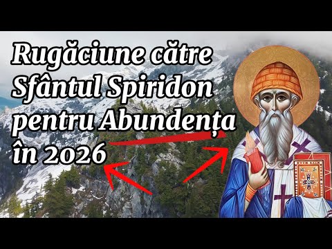 Rugăciune către Sfântul SPIRIDON pentru Abundență, BANI și Prosperitate