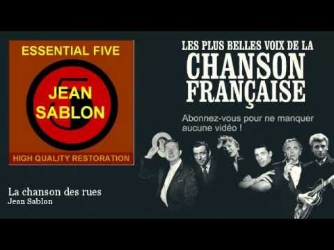 Jean Sablon - La chanson des rues