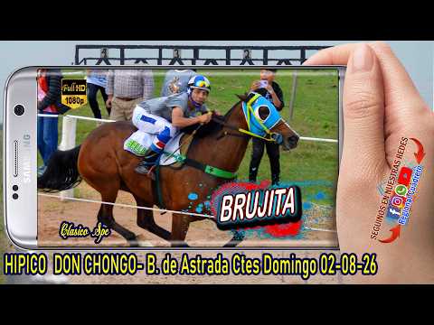 BRUJITA-Clasico Spc- Hipico Don Chongo- Beron de Astrada Ctes Domingo 02 de Agosto 2026