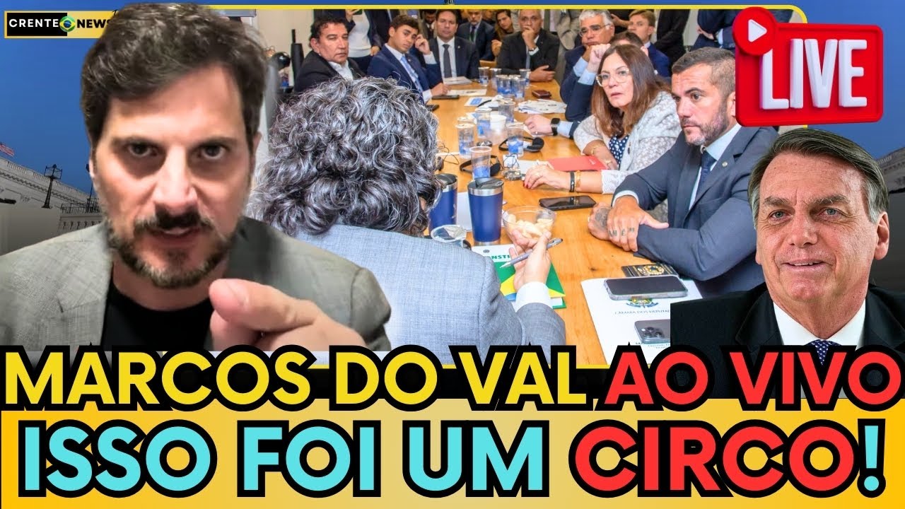🚨URGENTE: A FARSA DA OEA NO BRASIL: FOI UM CIRCO -  LIVE COM MARCOS DO VAL #bolsonaro #política