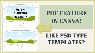 PDF templates for scrapbooking in Canva