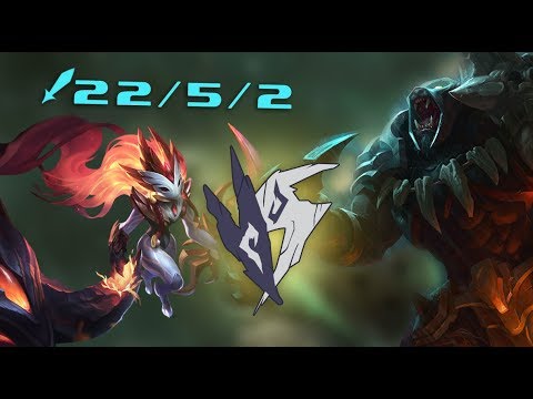 Preseason Kindred seems alright | 7.22 Kindred jungle Vs. Rengar