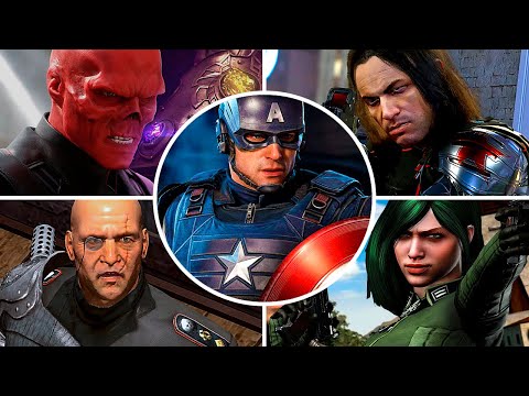 Captain America: Super Soldier - All Bosses & Ending + Cutscenes (4K 60FPS) No Commentary
